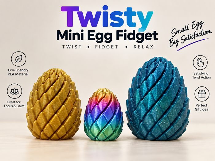 Twisty Mini Egg Fidget