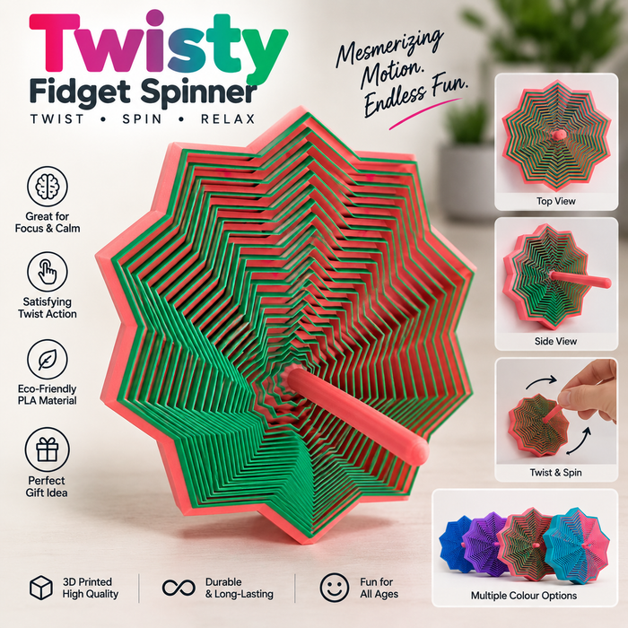Twisty Fidget Spinner